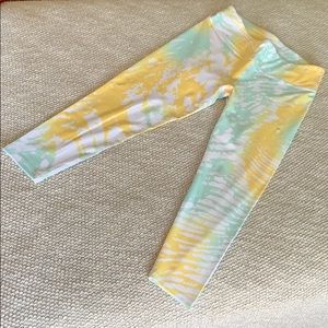 Salar Printed PowerLite Capri - Sunshine Yellow